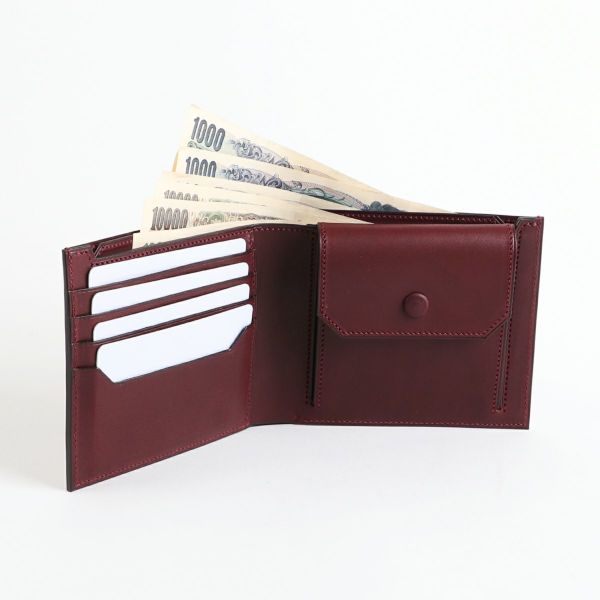 双鞣和地 二つ折り財布（小銭入付） | 万双公式オンラインショップ